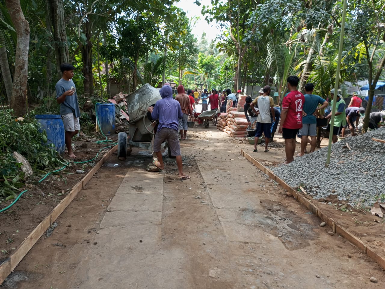 Foto Pembangunan 50%